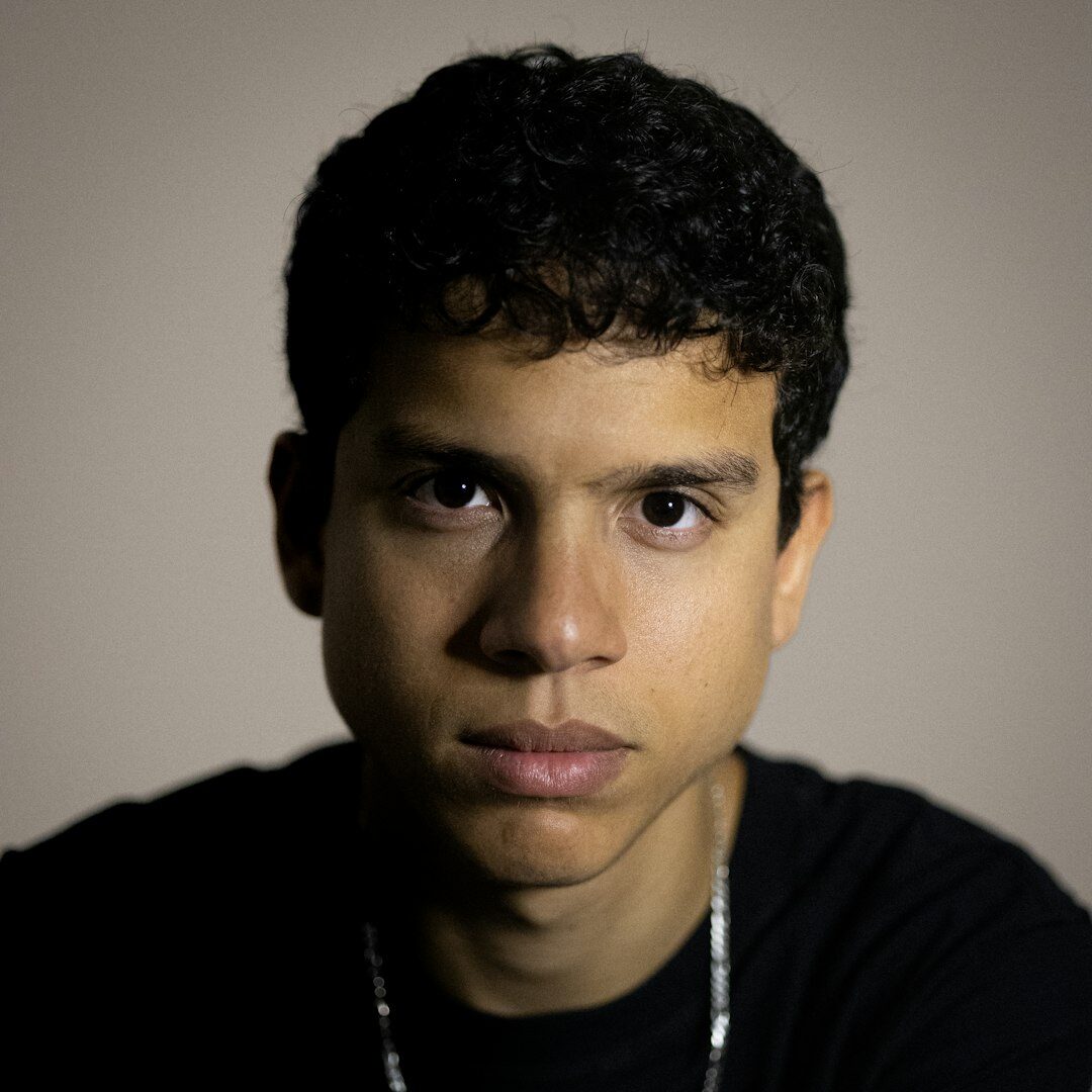 Young Finnish male student headshot smiling